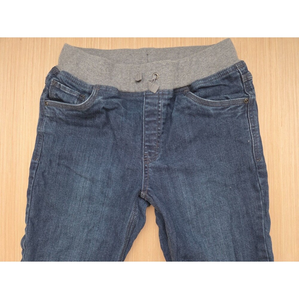 Hanna Andersson Jersey Lined Slim Jeans Dark Wash Stretch 150cm US12
